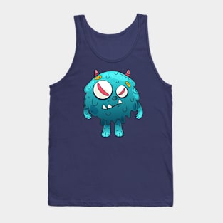 Doodle Monster Character Tank Top